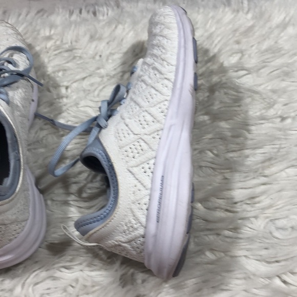 APL White Knit Techloom Phantom Lace Up Running Sneakers - Picture 11 of 16